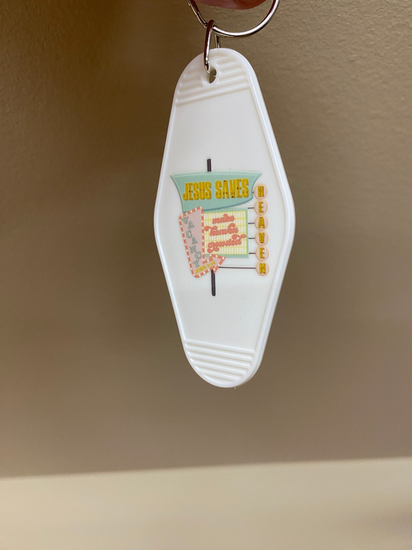 Jesus Saves - Key chain