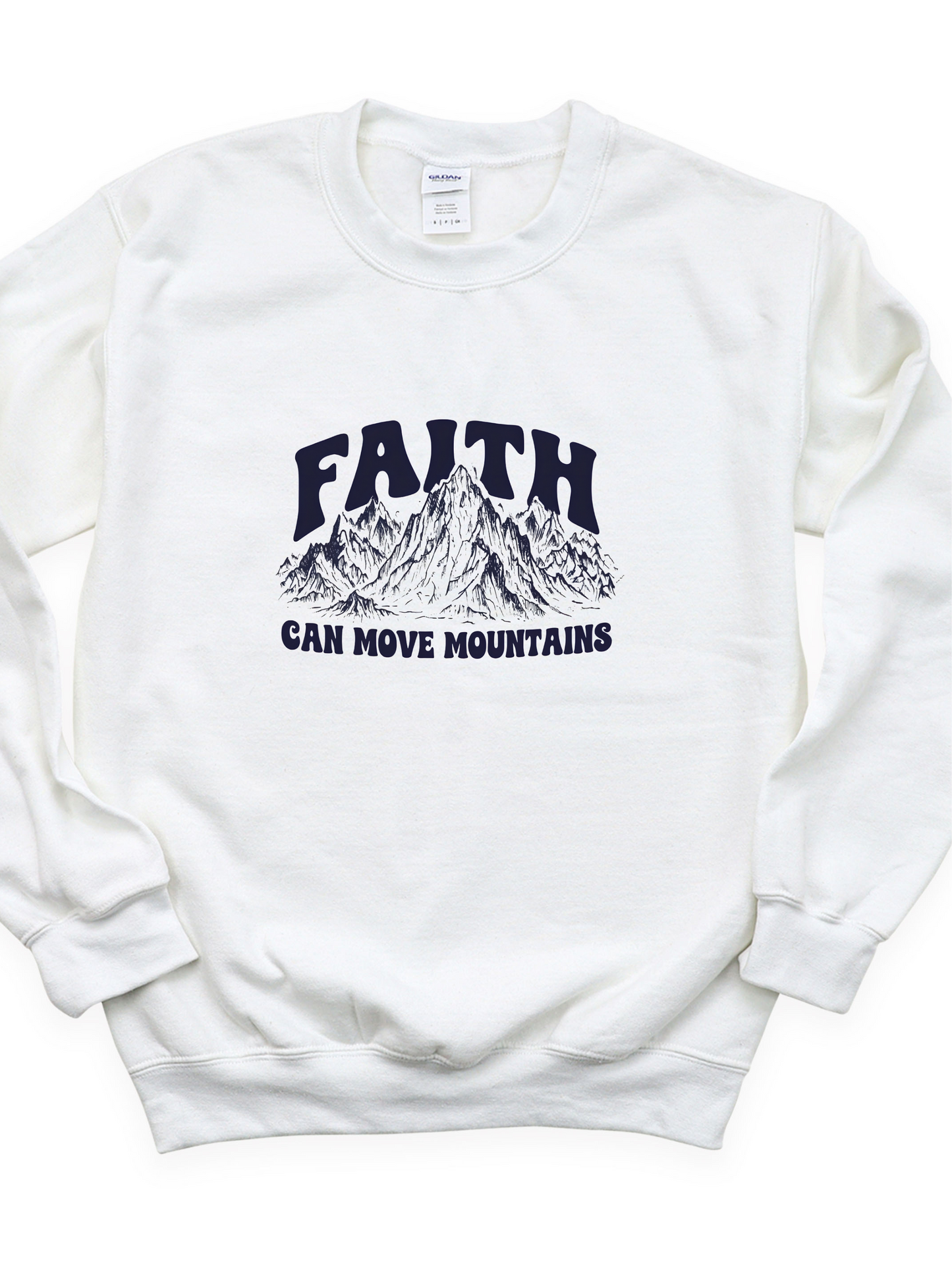 Faith Can Move Mountains - Crewneck