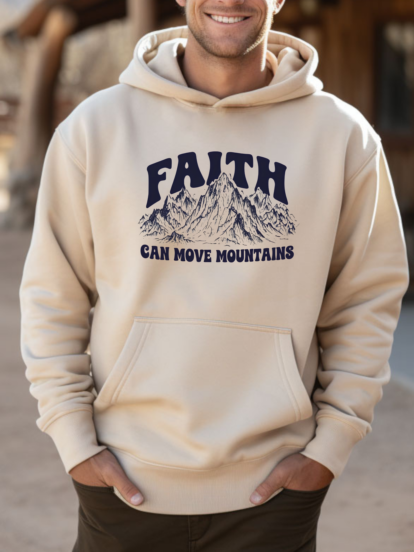 Faith Can Move Mountains - Hoodie