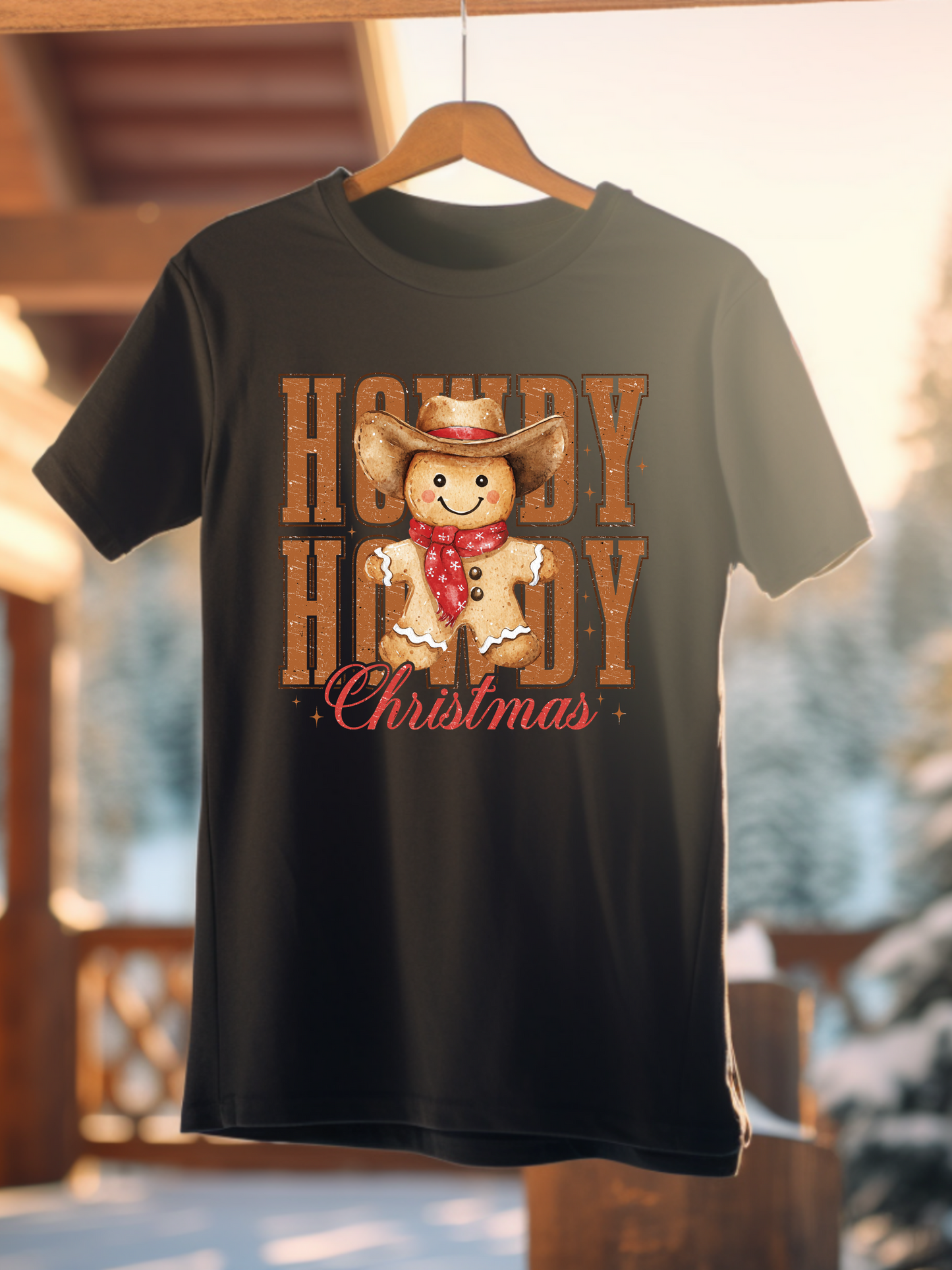 Howdy Christmas- T-Shirt