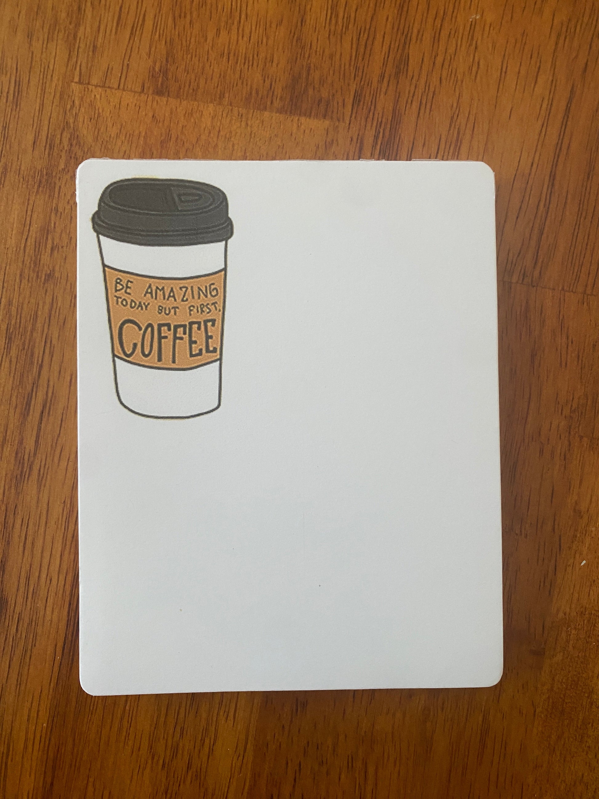 Coffee - Notepad - Boulder Impressions