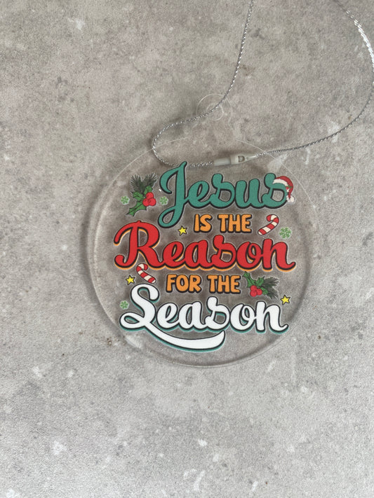 Jesus Christmas Ornaments - Boulder Impressions