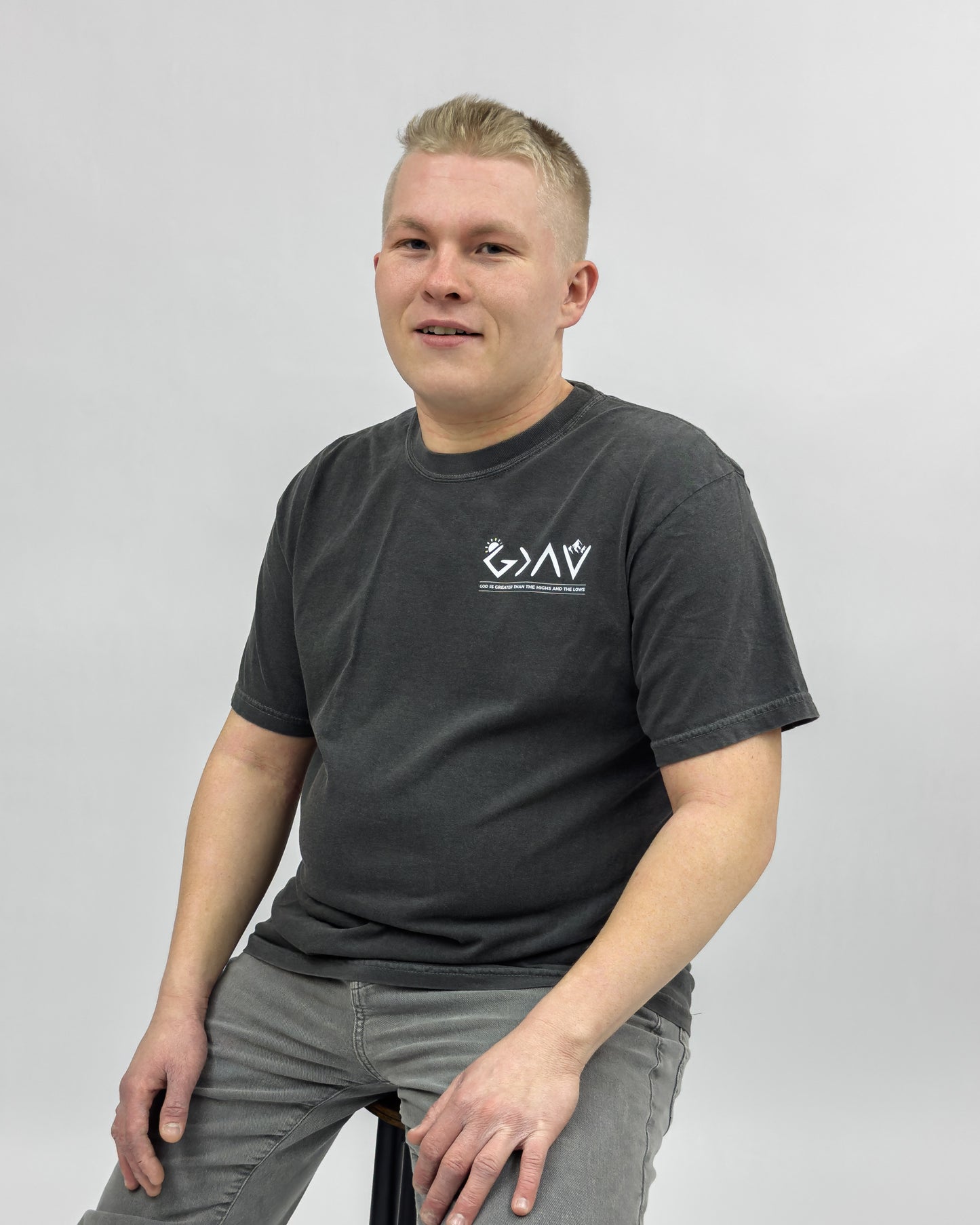 God is Greater Than The High and Lows Tee