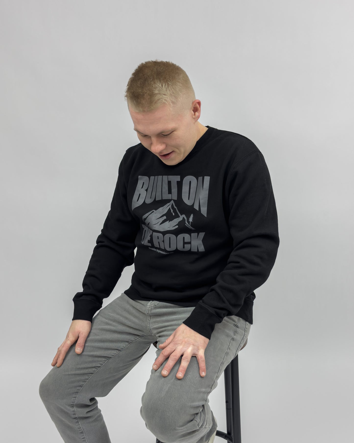 Built On The Rock Crewneck