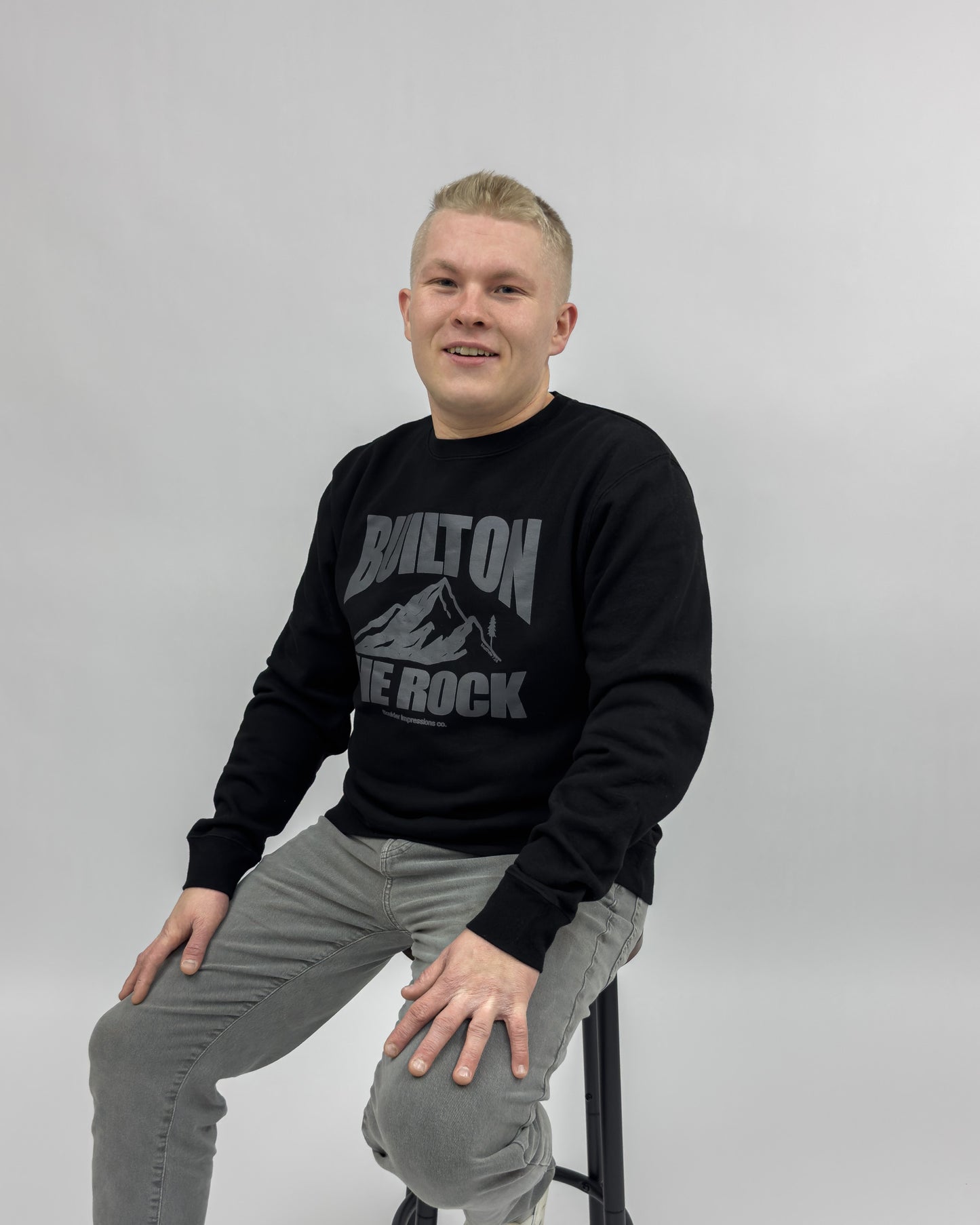 Built On The Rock Crewneck