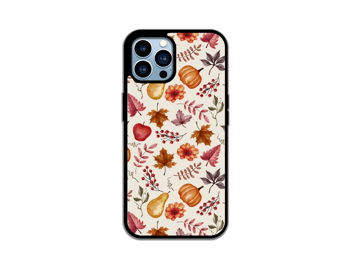 Pumpkin & Leaves - Phone Case