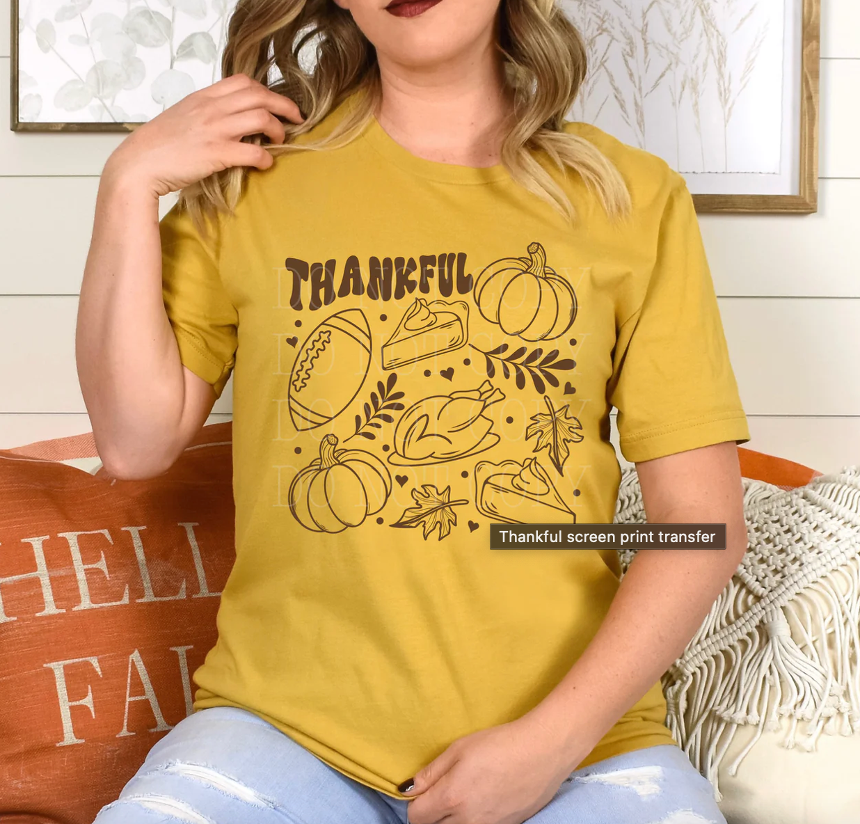 Thankful (Bella+Canvas) - T-shirt