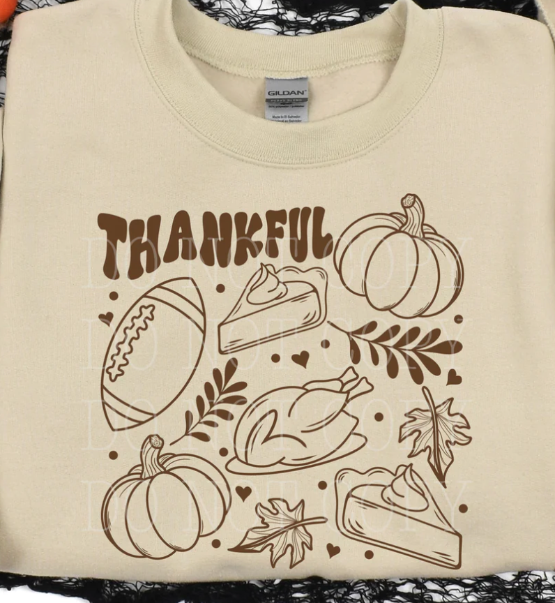 Thankful (Bella+Canvas) - T-shirt