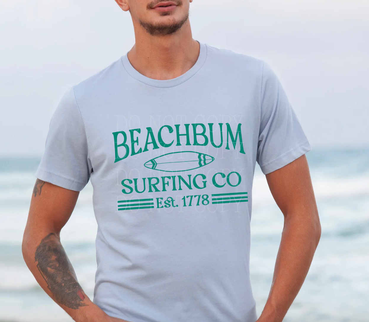 Beachbum Surfing - T-shirt