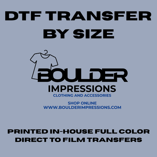 DTF Transfers by Size