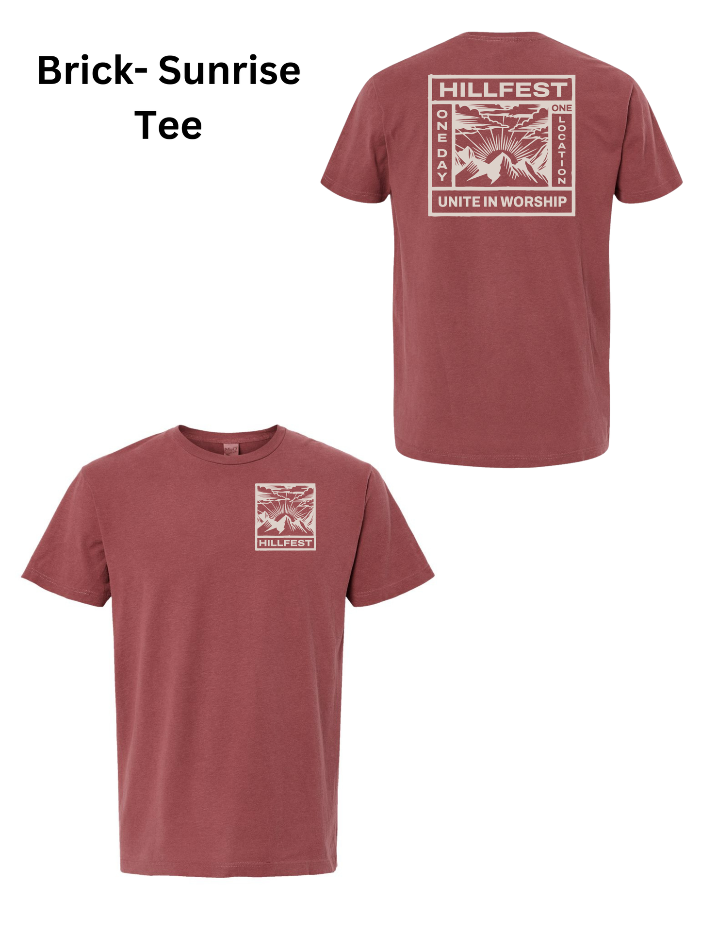 Hillfest Brick Tee