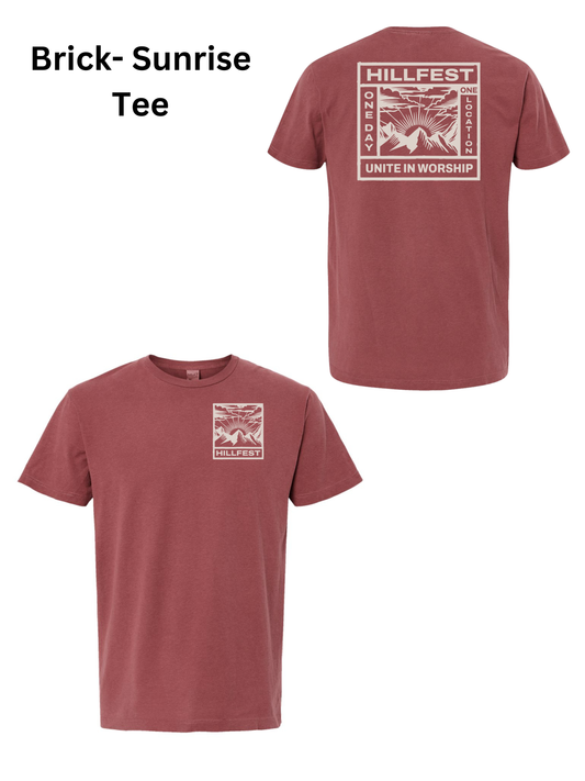 Hillfest Brick Tee