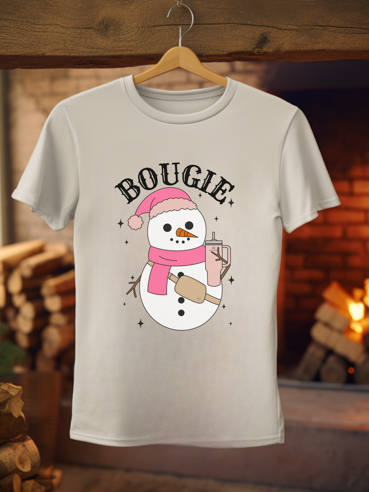 Boogie Snowman - T-shirt - Boulder Impressions