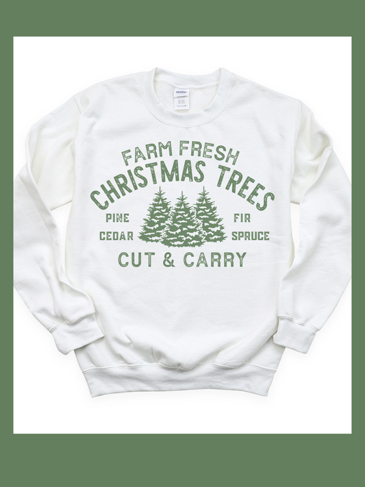 Farm Fresh Christmas Tree - Crewneck (PRE- ORDER) - Boulder Impressions