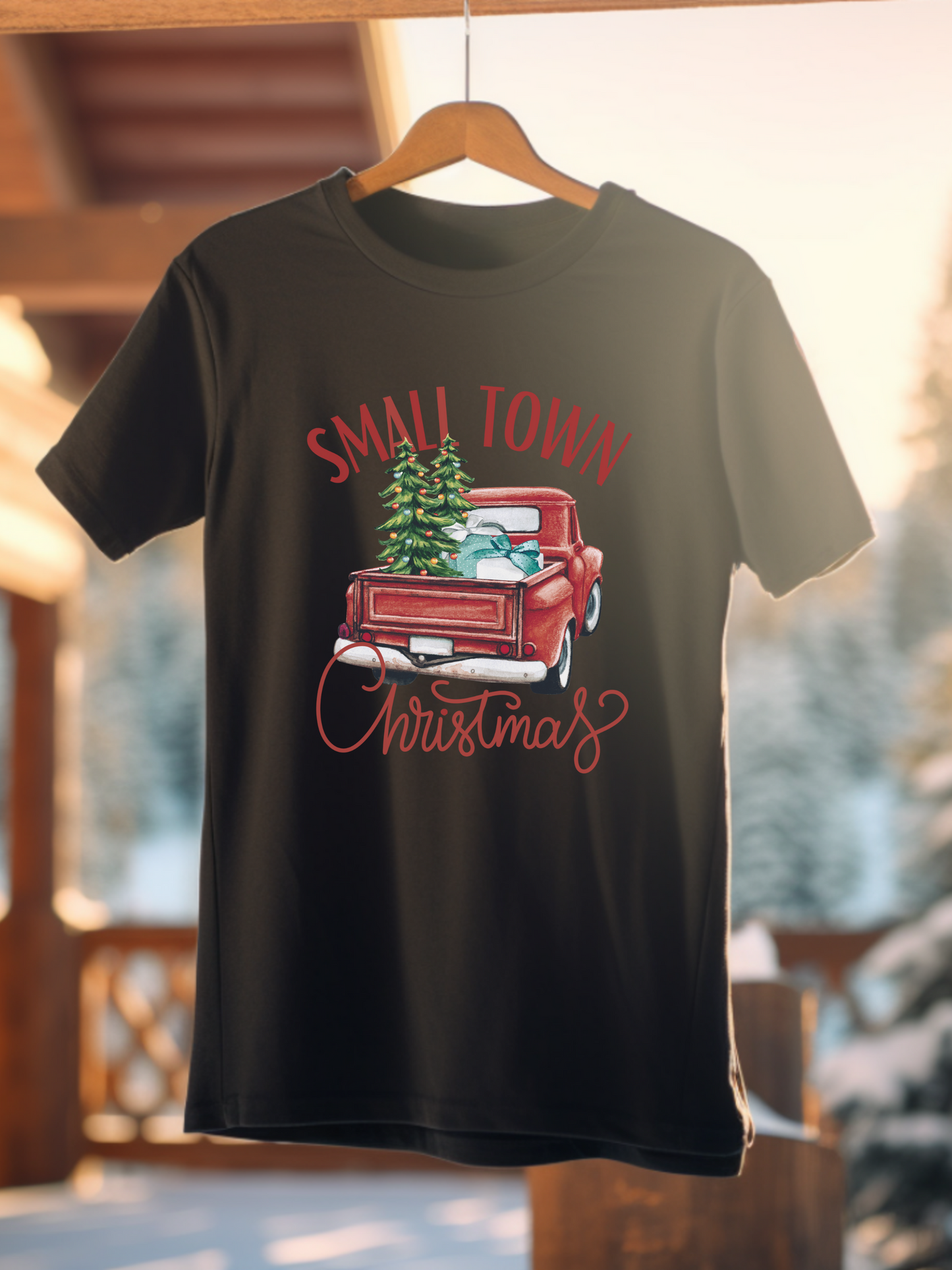 Small Town Christmas - T-shirt - Boulder Impressions