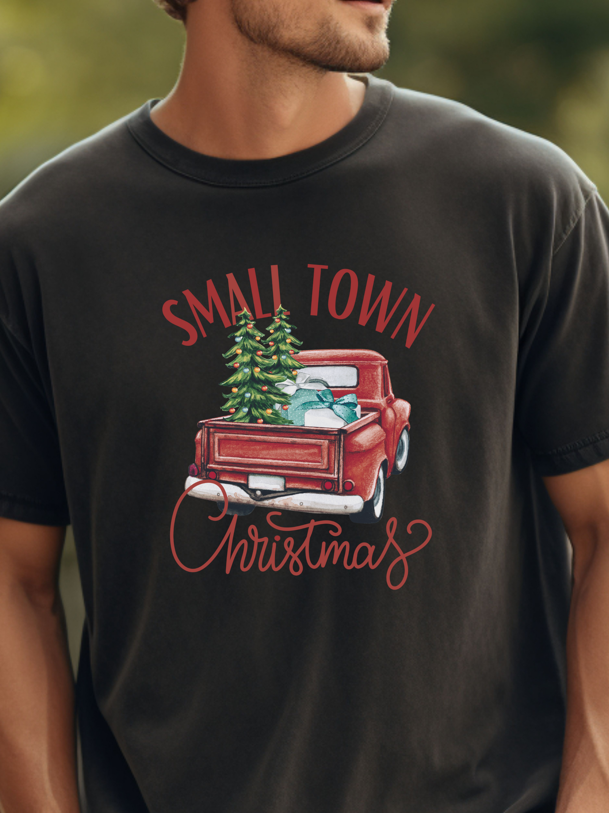 Small Town Christmas - T-shirt - Boulder Impressions