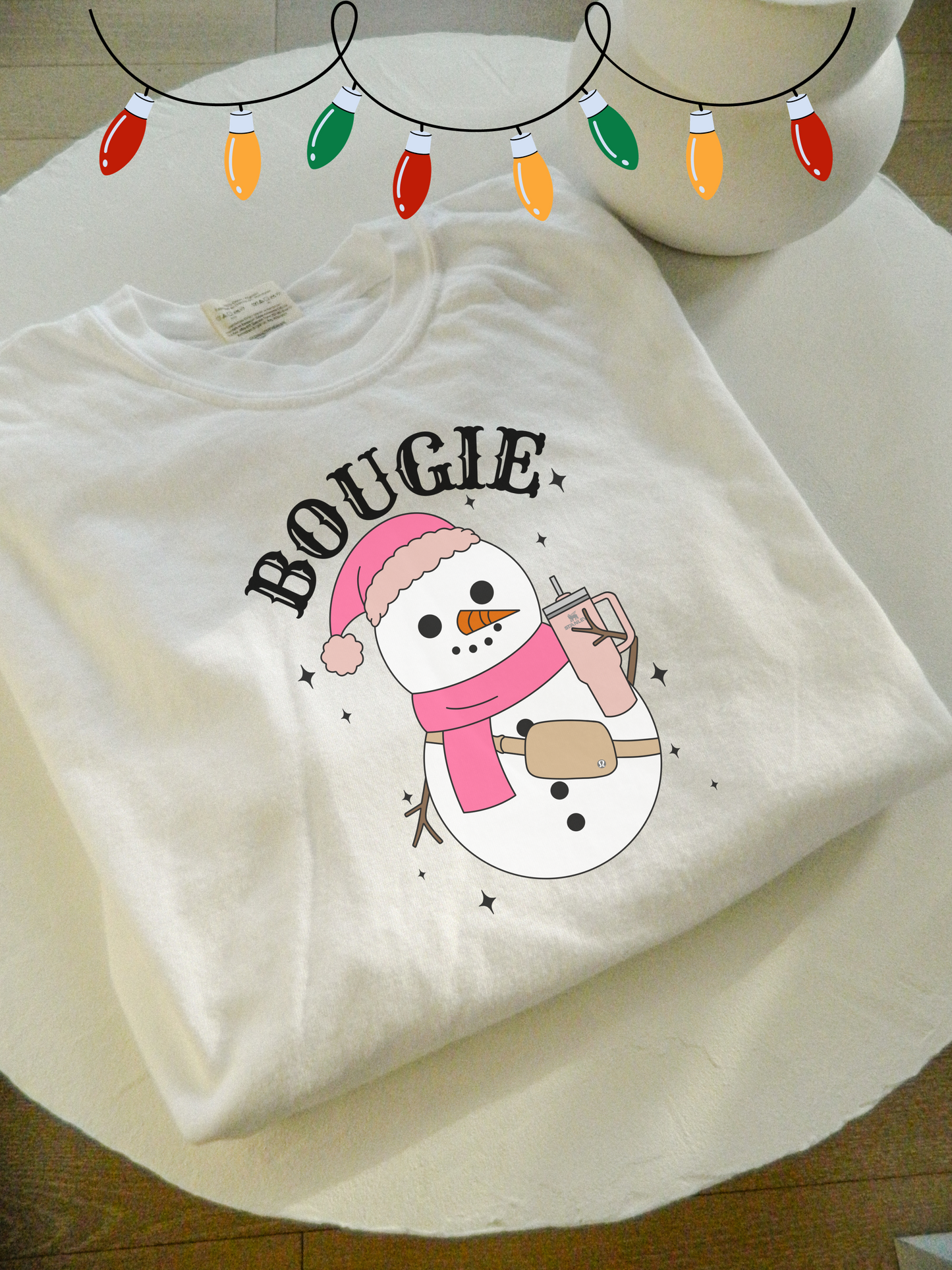 Boogie Snowman - T-shirt - Boulder Impressions