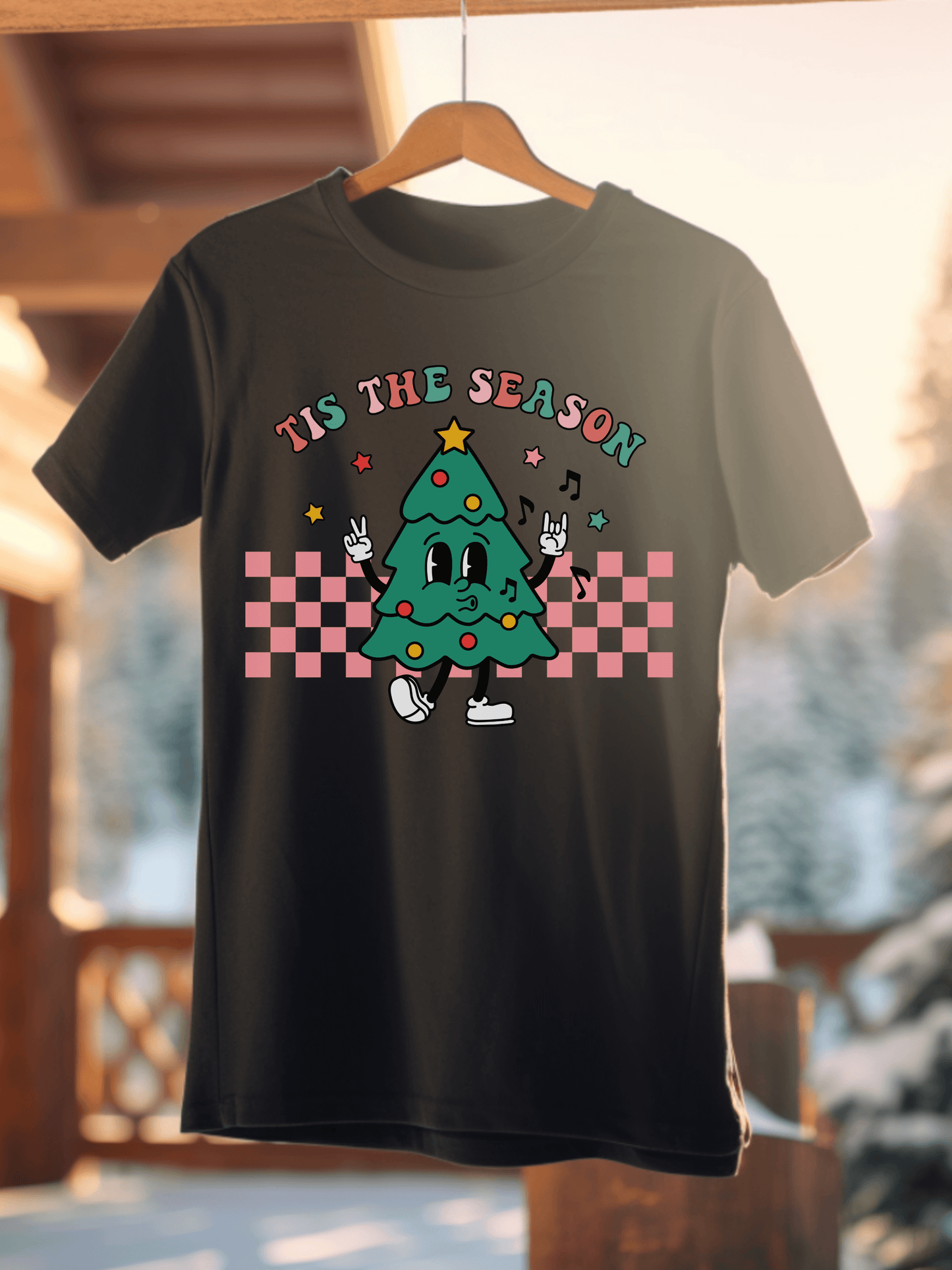 Dancing Christmas Tree - T-shirt - Boulder Impressions